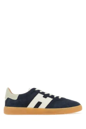 Navy blue suede Cool sneakers