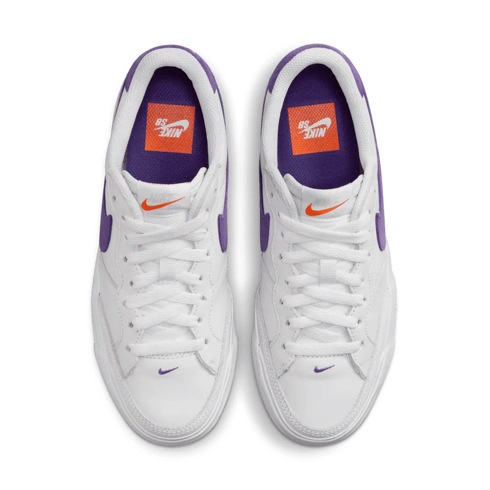 Nike SB Zoom Pogo Plus Womens White Court Purple White Gum Light Brown
