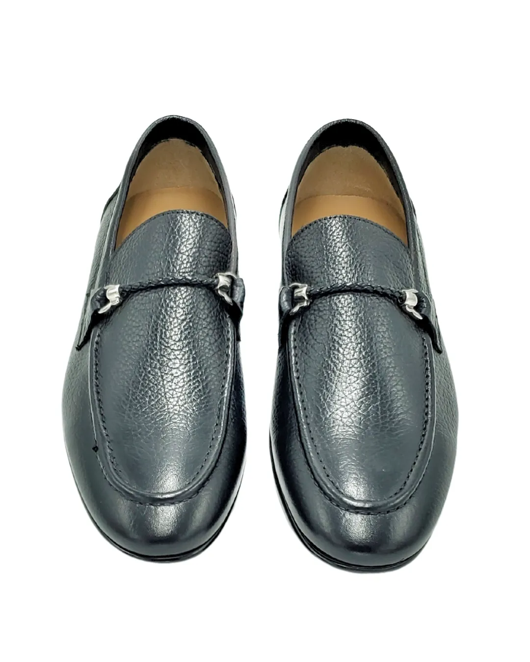 No. 1993 Di Franco Shoes Loafer Blake Stich (Black) vero cuoio