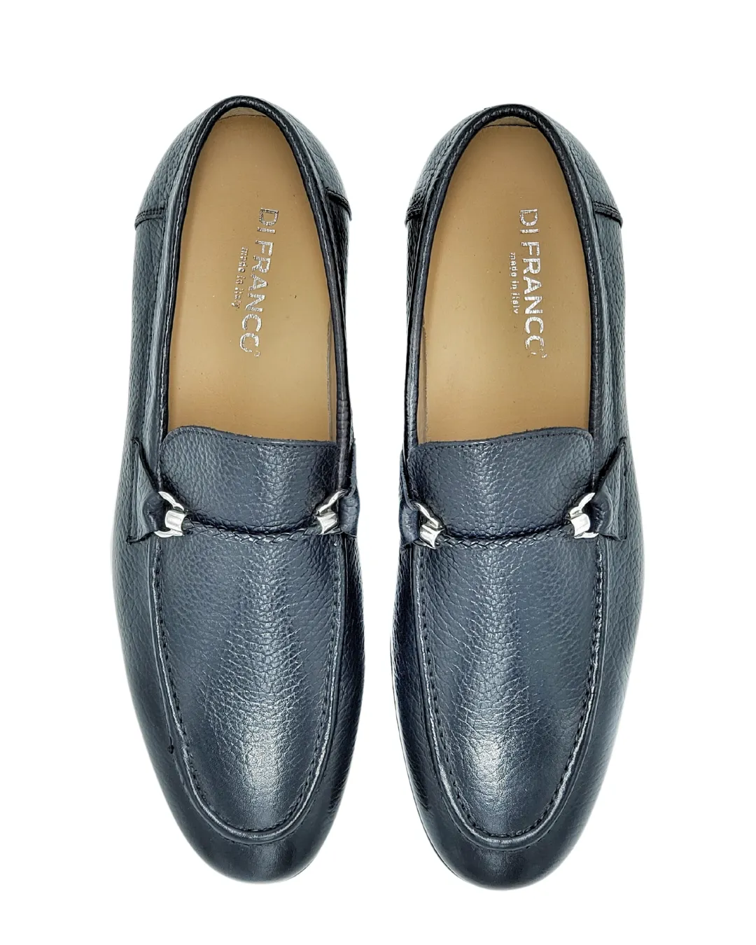 No. 1993 Di Franco Shoes Loafer Blake Stich (Black) vero cuoio