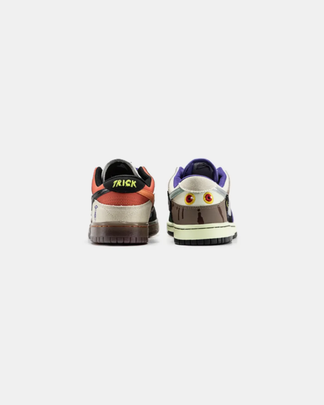 No Brainer x Nike Dunk Low 'What the Halloween Multi' Sneakers