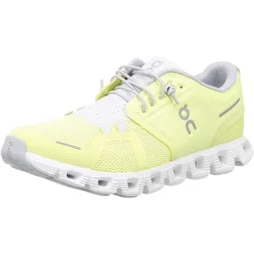 On Women's Cloud 5 Sneakers, Hay/Frost, 10