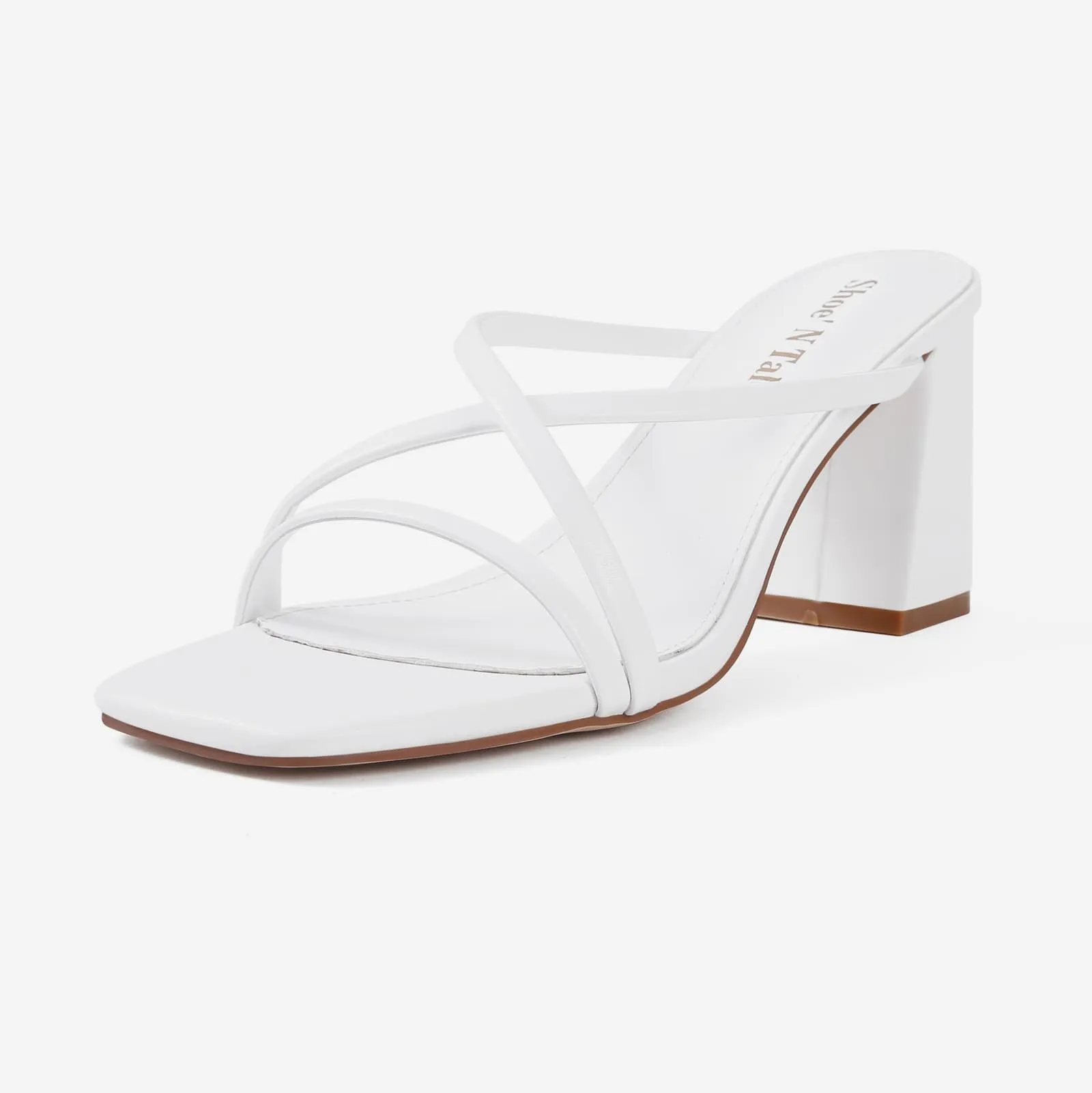 Open Toe Backless Mules