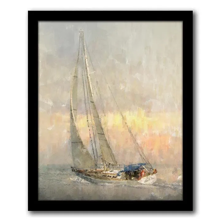 Personalized Sailboat Print