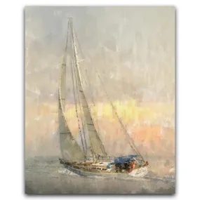 Personalized Sailboat Print