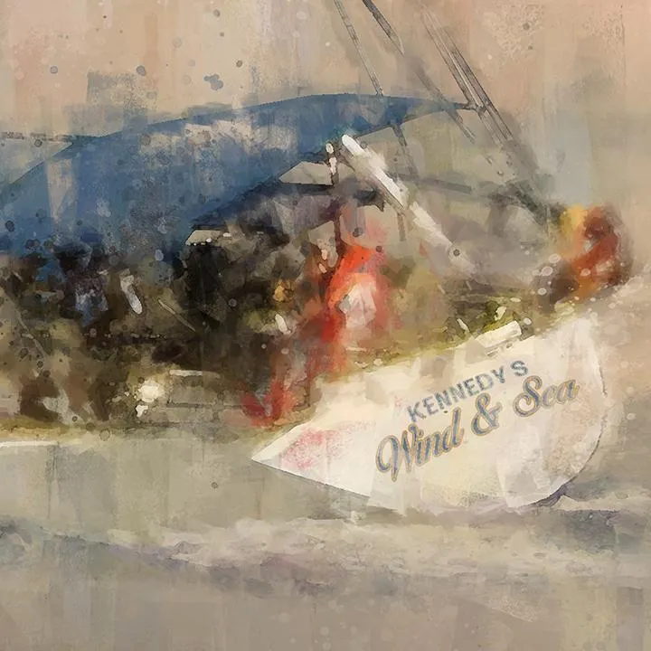 Personalized Sailboat Print