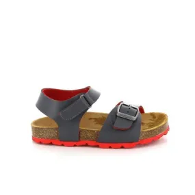 Plakton 115380 Grey Slingback Kids Sandals