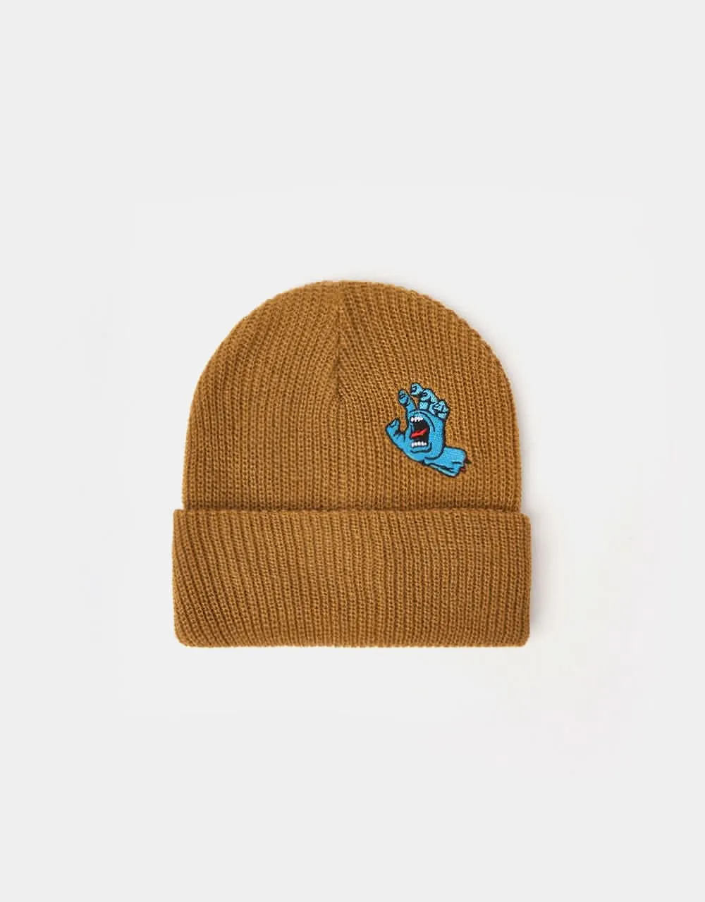 Santa Cruz Screaming Mini Hand Beanie - Biscuit