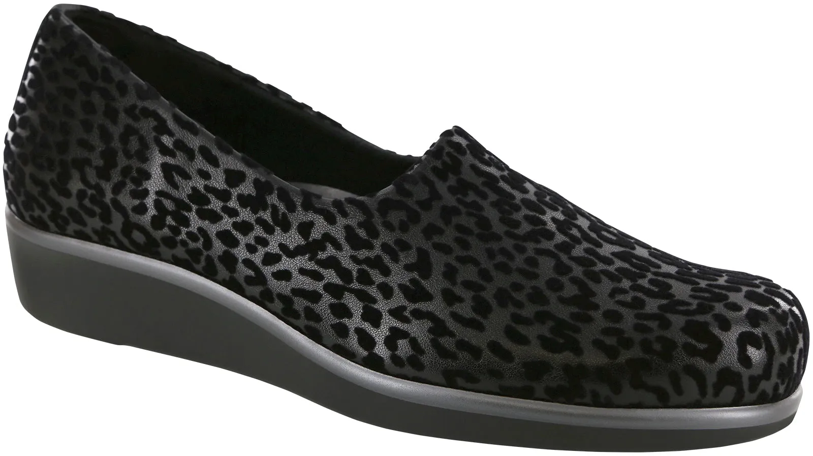 SAS Womens Bliss Wedged MIcrofiber Slip On