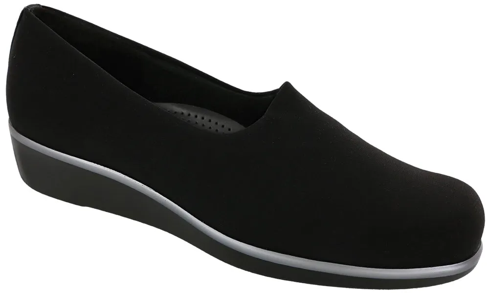 SAS Womens Bliss Wedged MIcrofiber Slip On