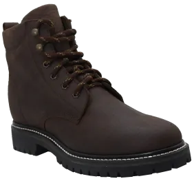 Silverton Lacer 6 All Leather Work Boots (Brown)