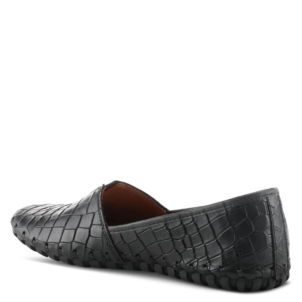 Spring Step Shoes Kathaleta Croco Women's Leather Round Toe Shoes