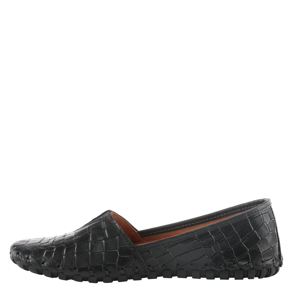 Spring Step Shoes Kathaleta Croco Women's Leather Round Toe Shoes