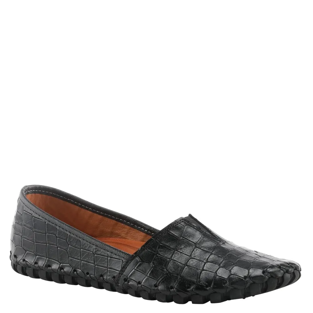 Spring Step Shoes Kathaleta Croco Women's Leather Round Toe Shoes