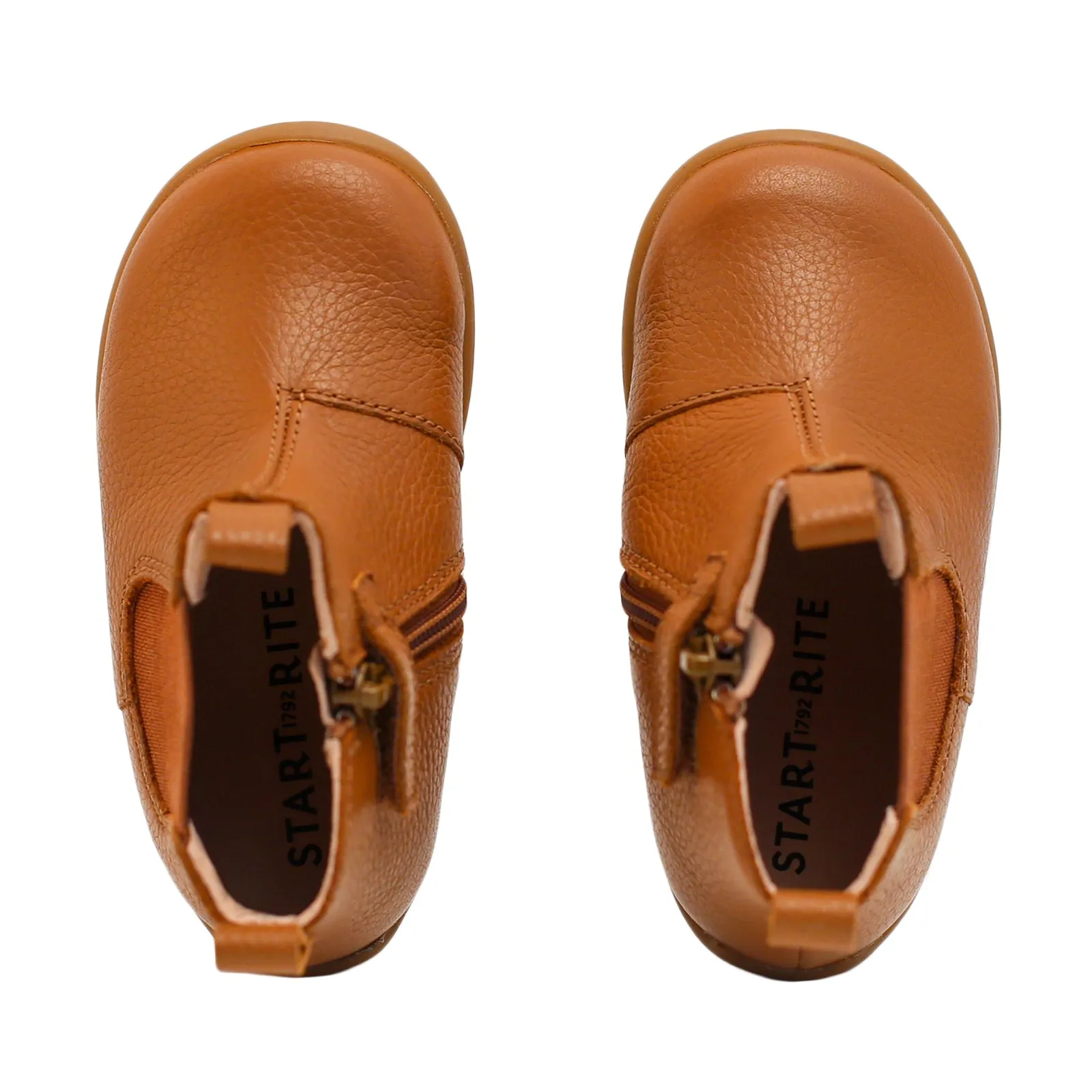Start-rite Avenue Boys Girls Tan Chelsea Boot