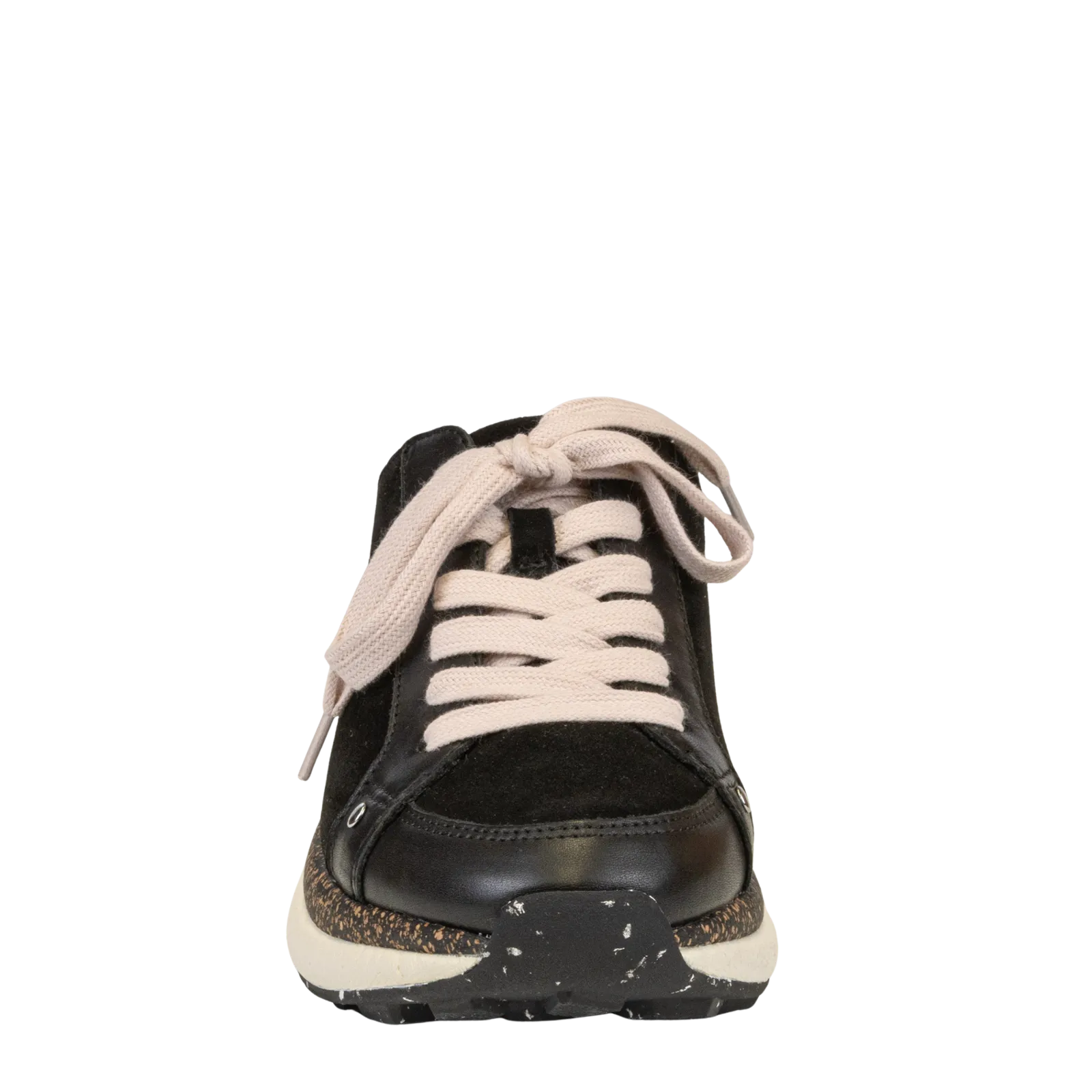 SWIFTSTEP in BLACK Backless Sneakers