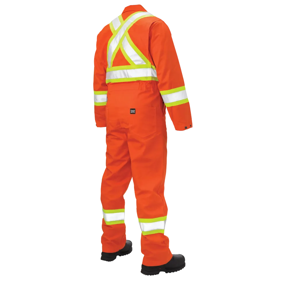 Unlined Twill Safety Coverall by Tough Duck - Style S792