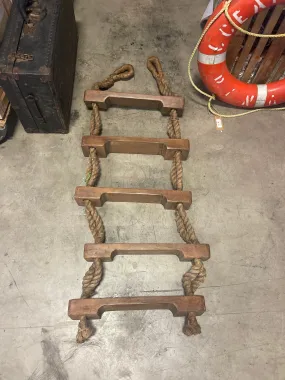 Vintage Rope Boat Ladder