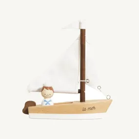 Wooden Toy Sailing Boat - Le Toy Van