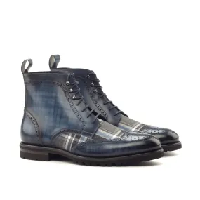 Zeno Military Brogue Patina Boots II
